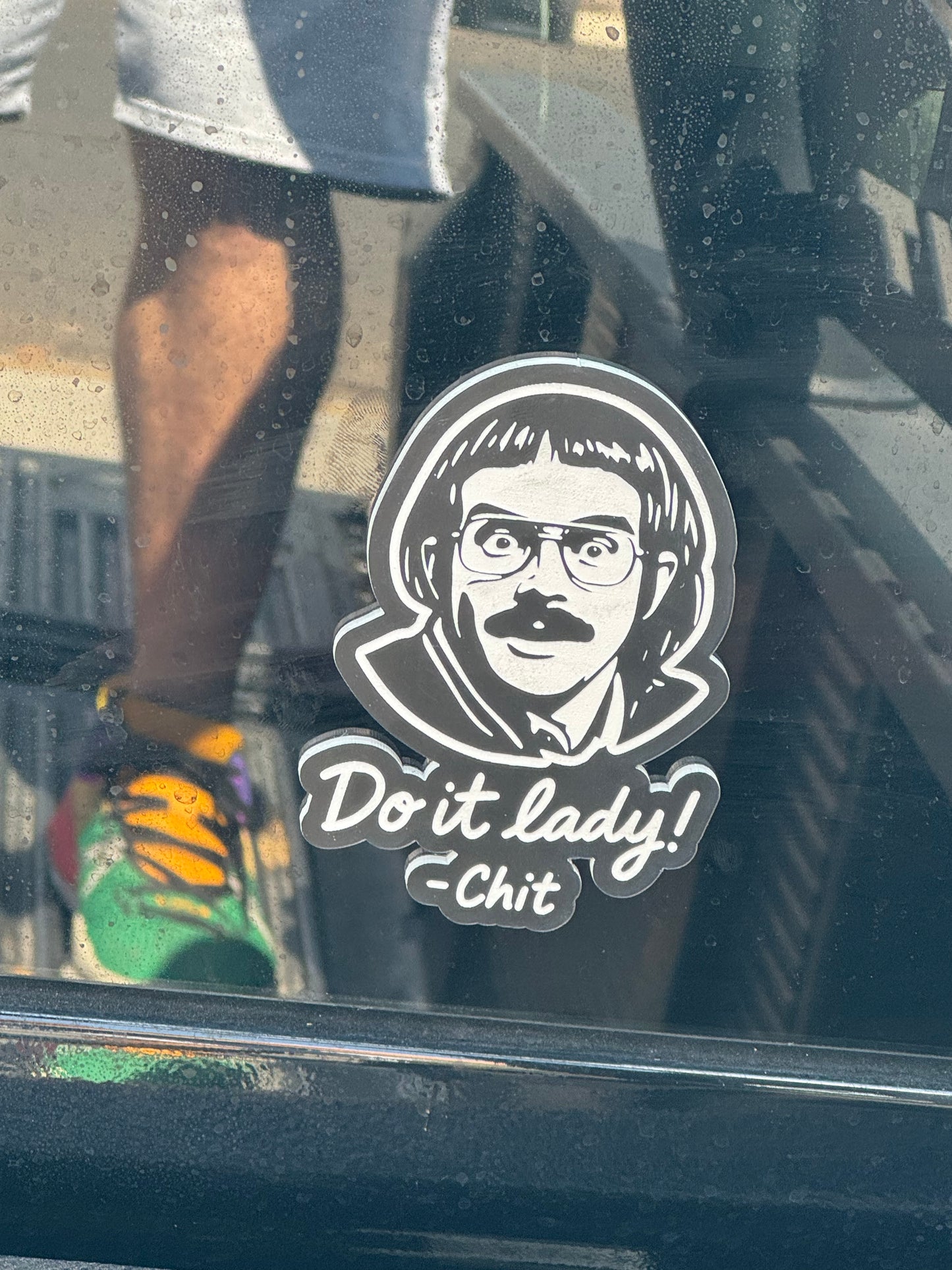 4" x 3" Chit Emblem // Do It Lady!