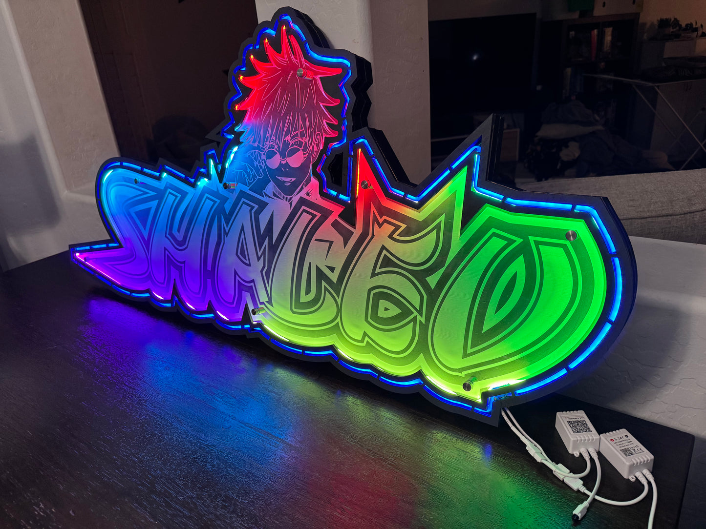 Customized LED Name Sign w/ Graphic