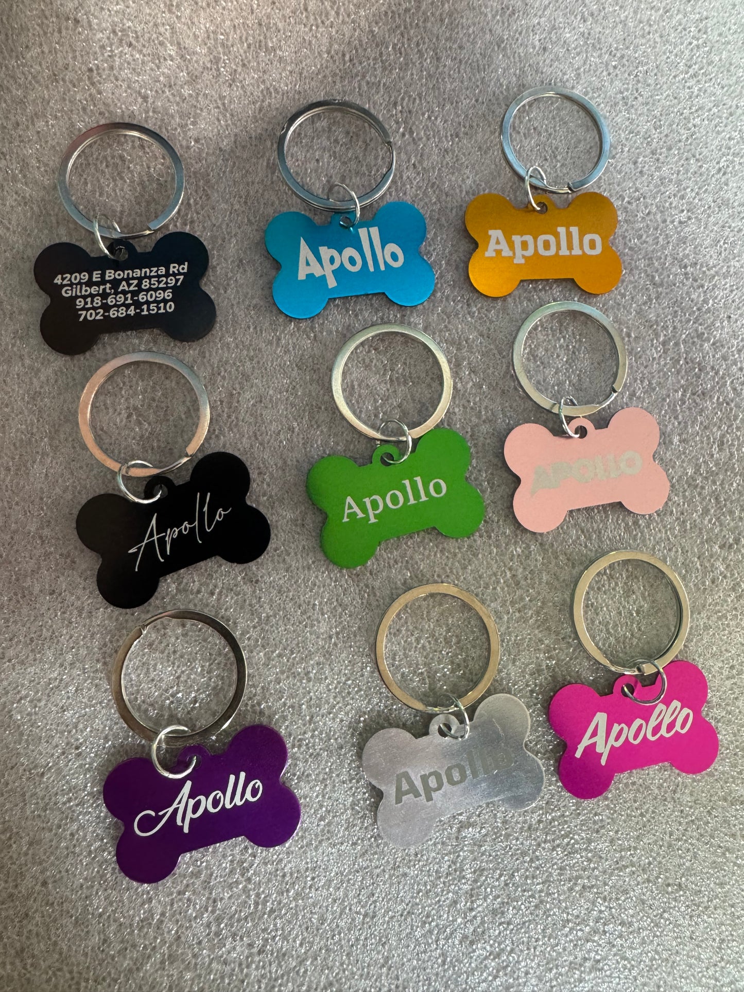 Engravable Pet Dog Tags