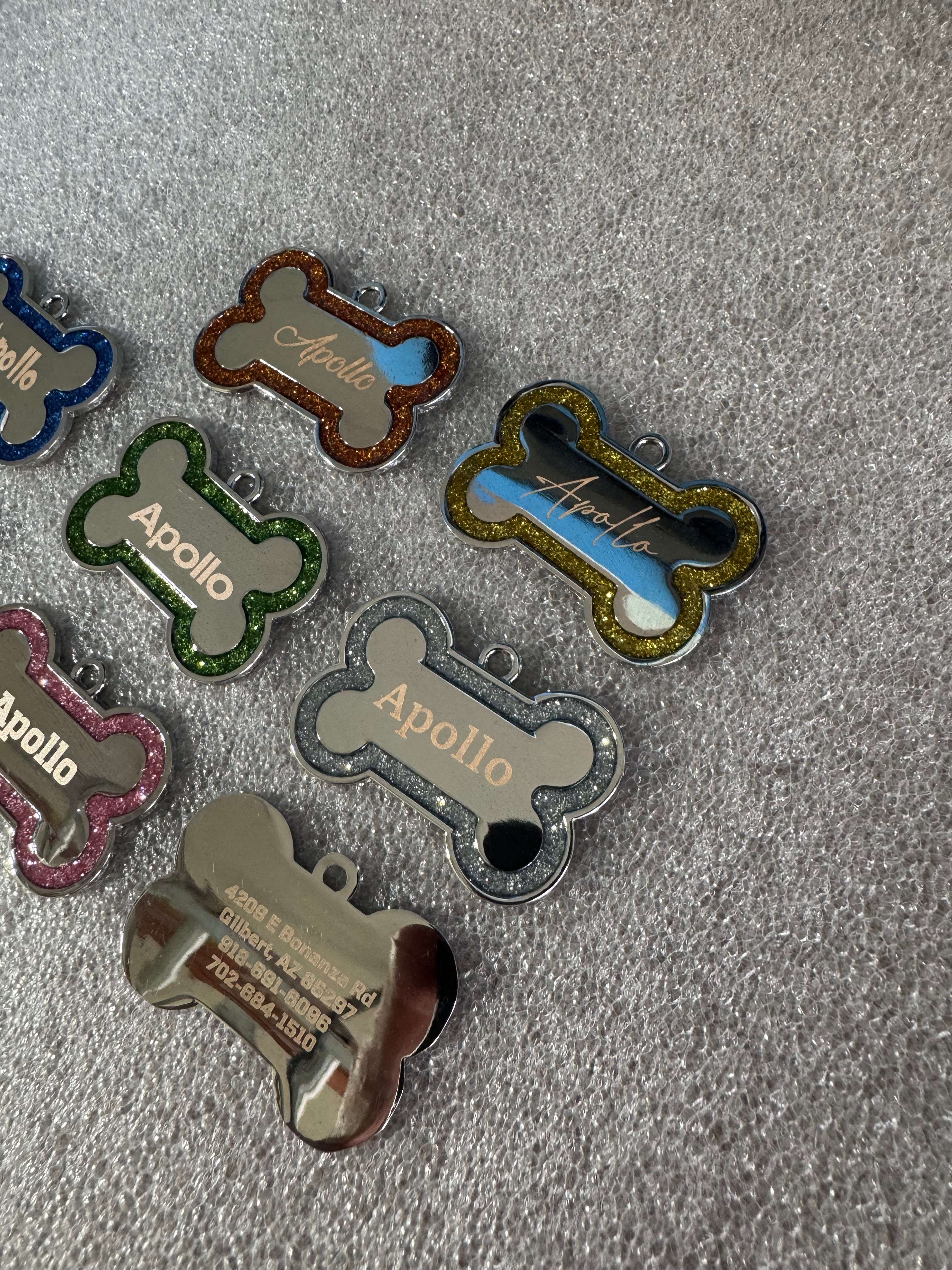 Premium Engravable Pet Dog Tags